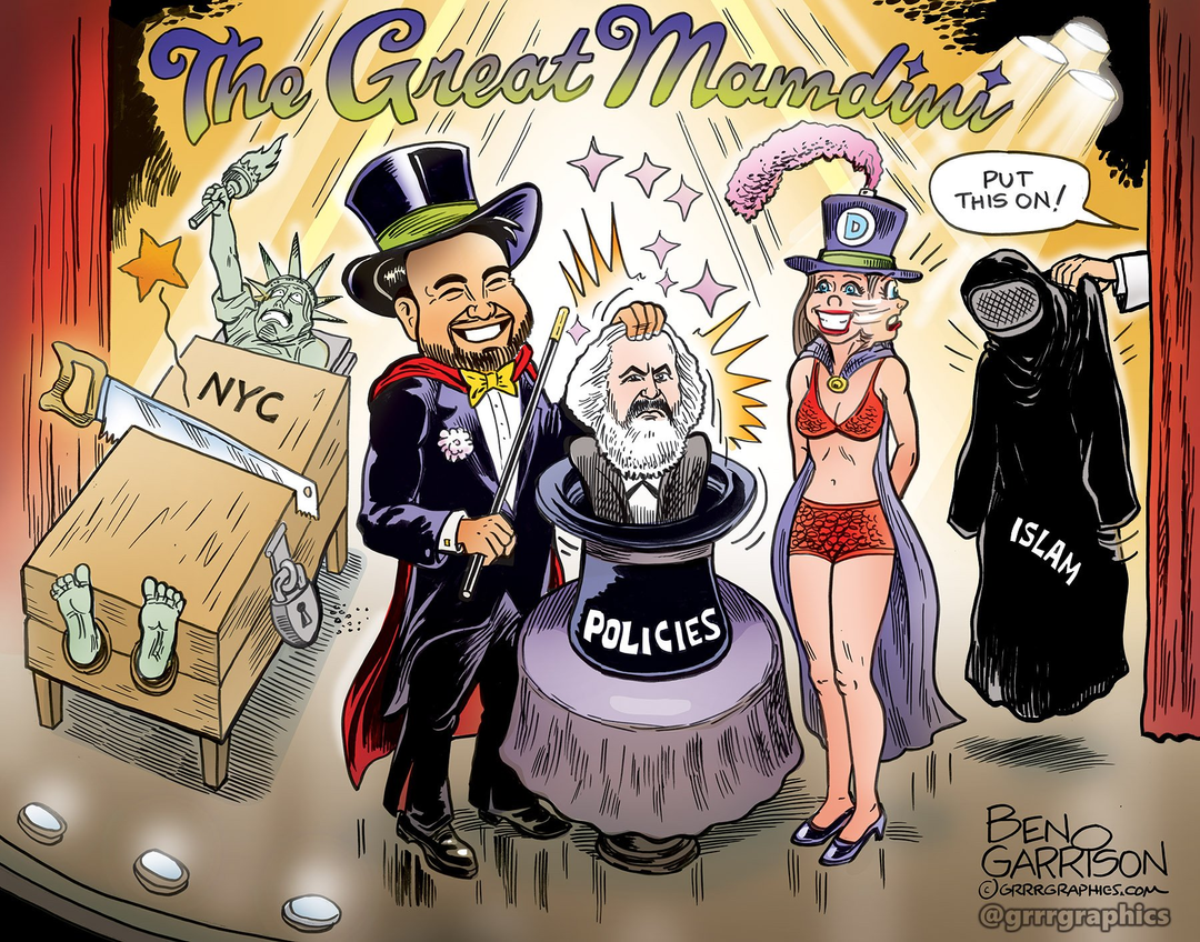 The Great Mamdini-He will make your freedoms disappear panel 1